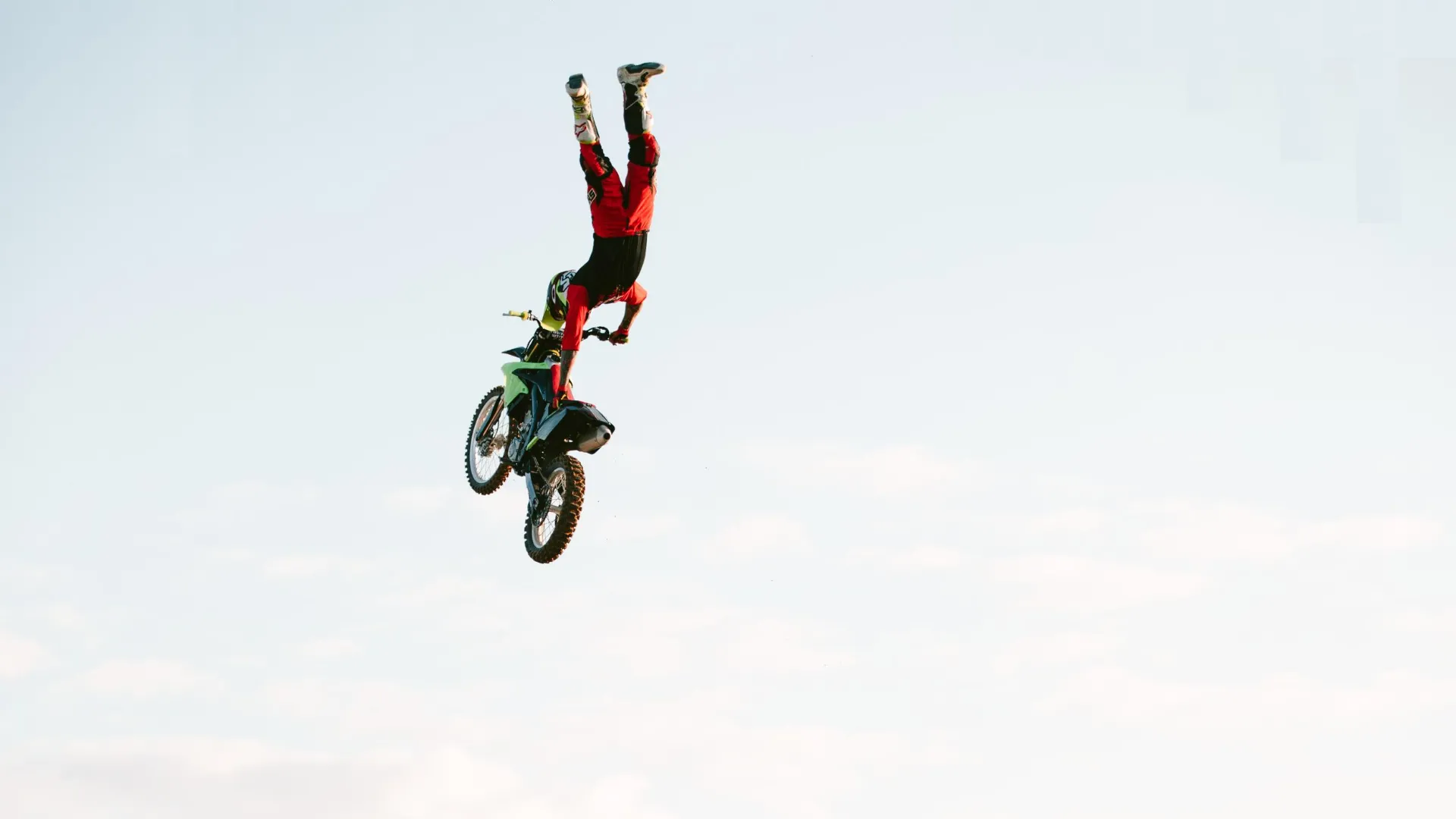 Figure Motocross saut - jump